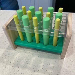 Lovevery Wooden Posting Stand.